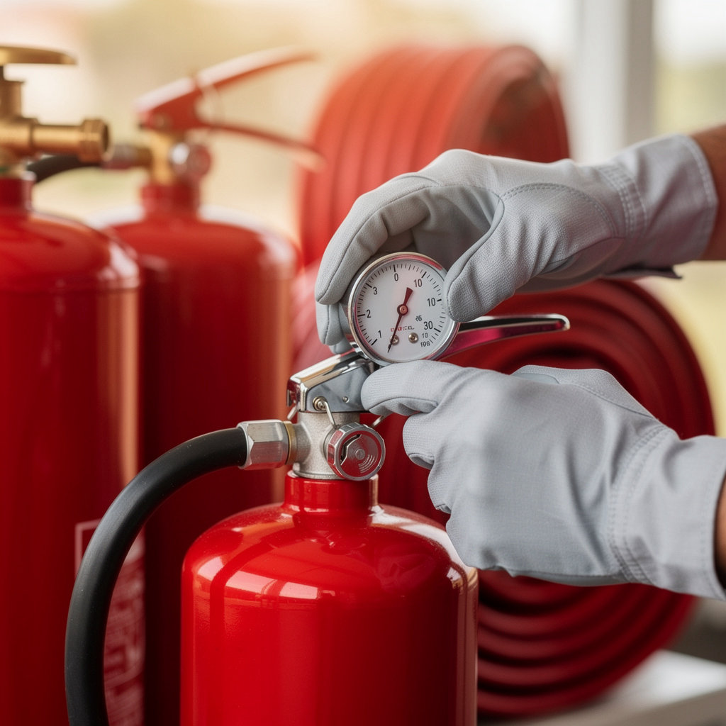 Nargan Fire & Safety Company's selection of fire extinguishers, alarms, and safety gear for commercial and residential use in Goleta, CA